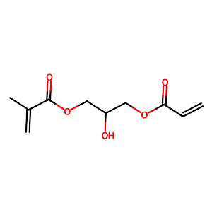 3-(Acryloyloxy)-2-hydroxypropyl methacrylate, stabilized with MEHQ, tech.,1709-71-3