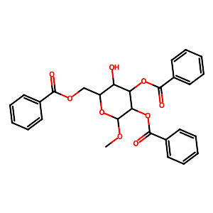 Methyl 2,3,6-tri-O-benzoyl-alpha-D-galactopyranoside,3601-36-3