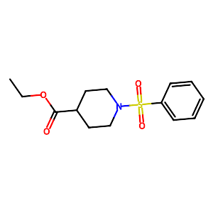 1-Benzenesulfonyl-piperidine-4-carboxylic acidethyl ester,111627-26-0