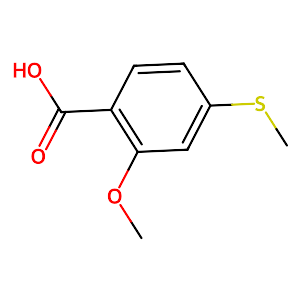 2-Methoxy-4-(methylthio)benzoic acid,72856-73-6