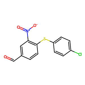4-(4-Chlorophenylthio)-3-nitrobenzaldehyde,270262-96-9