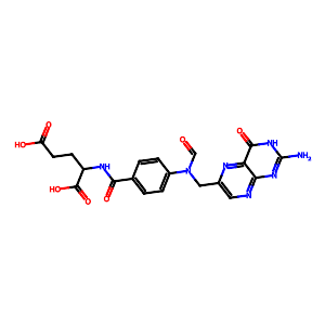 10-Formyl folic acid,134-05-4