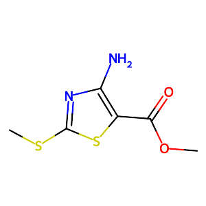 Methyl 4-amino-2-(methylthio)thiazole-5-carboxylate,60093-05-2