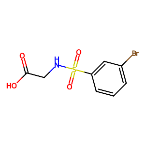 2-(3-Bromobenzenesulfonamido)acetic acid,731003-85-3