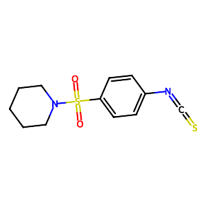 1-[(4-Isothiocyanatophenyl)sulfonyl]piperidine,7356-55-0