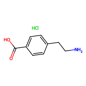 4-(2-Aminoethyl)benzoic acid hydrochloride,60531-36-4