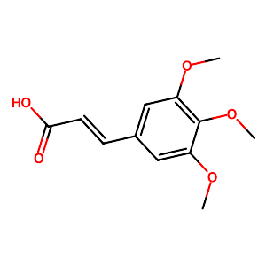 (E)-3,4,5-Trimethoxycinnamic acid,20329-98-0