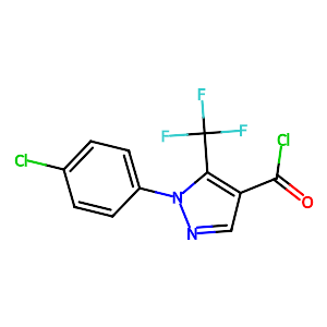 1-(4-Chlorophenyl)-5-(trifluoromethyl)-1H-pyrazole-4-carbonyl chloride,175137-19-6