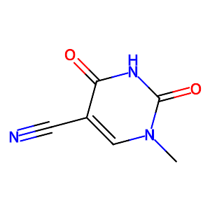 1-Methyl-2,4-dioxopyrimidine-5-carbonitrile,7465-66-9