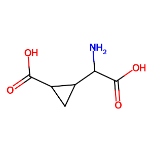 (1R,2S)-2-((S)-Amino(carboxy)methyl)cyclopropanecarboxylic acid,117857-95-1