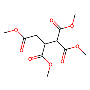 Tetramethyl 1,1,2,3-propanetetracarboxylate,55525-27-4