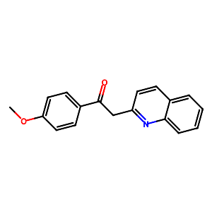 1-(4-Methoxyphenyl)-2-quinolin-2-ylethanone,7469-86-5