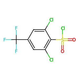 2,6-Dichloro-4-(trifluoromethyl)benzene-1-sulfonyl chloride,175205-76-2