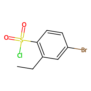 4-Bromo-2-ethylbenzene-1-sulfonylchloride,175278-24-7
