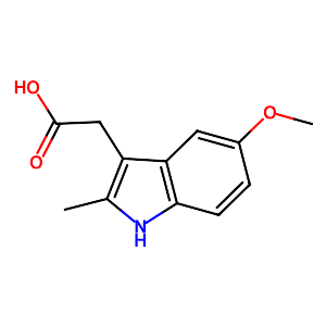5-Methoxy-2-methyl-3-indoleacetic acid,2882-15-7