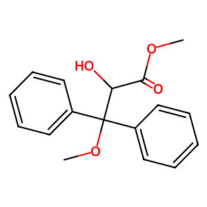 Methyl 2-hydroxy-3-methoxy-3,3-diphenylpropanoate,178306-47-3