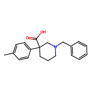 1-Benzyl-3-p-tolyl-piperadine-3-carboxylic acid,2108902-90-3