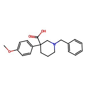 1-Benzyl-3-(4-methoxyphenyl)-piperadine-3-carboxylic acid,2108662-70-8