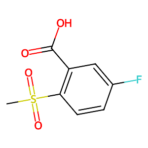 5-Fluoro-2-(methylsulfonyl)benzoic acid,773873-55-5