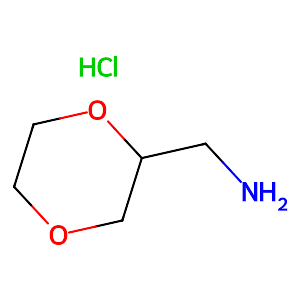 1,4-Dioxan-2-ylmethanamine hydrochloride,1185156-19-7
