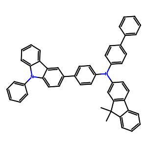 N-(4-Biphenylyl)-9,9-dimethyl-N-[4-(9-phenyl-9H-carbazol-3-yl)phenyl]-9H-fluoren-2-amine,1242056-42-3