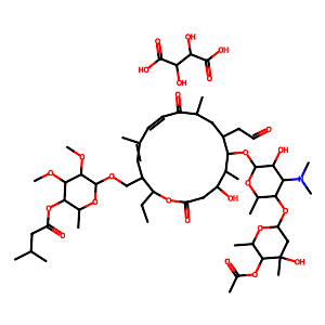 Acetylisovaleryltylosin tartrate,63428-13-7