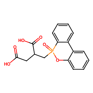 2-[(6-Oxido-6H-dibenzo[c,e][1,2]oxaphosphinin-6-yl)methyl]succinic Acid,63562-33-4