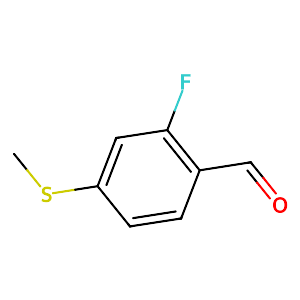 2-Fluoro-4-(methylthio)benzaldehyde,1289084-81-6