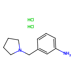 3-(Pyrrolidin-1-ylmethyl)aniline 2HCl,1185347-04-9