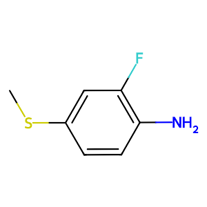 2-Fluoro-4-(methylthio)aniline,76180-33-1
