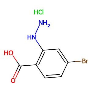 4-Bromo-2-hydrazinylbenzoic acid hydrochloride,1231892-17-3