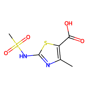 2-Methanesulfonylamino-4-methyl-thiazole-5-carboxylic acid,129912-21-6