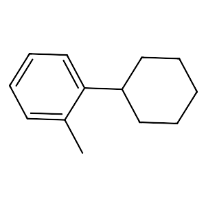 1-Cyclohexyl-2-methylbenzene,4501-35-3