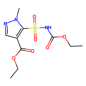 N-(Ethoxycarbonyl)-4-ethoxycarbonyl-1-methylpyrazole-5-sulfonamide,159709-60-1