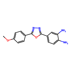 4-[5-(4-Methoxy-phenyl)-[1,3,4]oxadiazol-2-yl]-benzene-1,2-diamine,1137671-57-8
