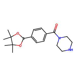4-(Piperazine-1-carbonyl)phenylboronic acid pinacol ester,864754-07-4