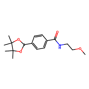 [4-(2-Methoxyethylamine-1-carbonyl)phenyl]boronic acid pinacol ester,1073353-60-2