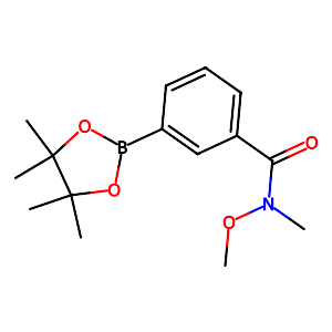 [3-((N,O-Dimethyl hydroxylaminocarbonyl)phenyl]boronic acid pinacol ester,957061-17-5