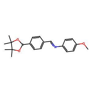 4-(4-Methoxyphenyl)iminomethylphenylboronic acid pinacol ester,871366-38-0