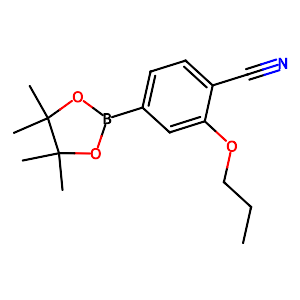 2-Propyloxy-4-(4,4,5,5-tetramethyl-1,3,2-dioxaborolan-2-yl)benzonitrile,2490666-10-7