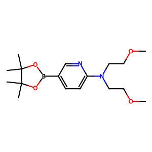 N,N-bis(2-methoxyethyl)-5-(4,4,5,5-tetramethyl-1,3,2-dioxaborolan-2-yl)pyridin-2-amine,2490666-13-0