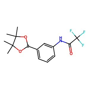 2.2.2-Trifluoro-N-(3-(4.4.5.5-tetramethyl-1-3.2-dioxaborolan-2-ylphenyl)acetamide,2490666-14-1