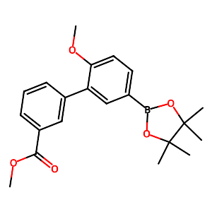 Methyl 2'-methoxy-5'-(4,4,5,5-tetramethyl-1,3,2-dioxaborolan-2-yl)-[1,1'-biphenyl]-3-carboxylate,2484920-08-1