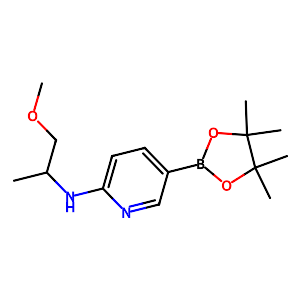 N-(1-Methoxylpropan-2-yl)-5-(4.4.5.5-tetramethyl-1.3.2-dioxaborolan-2-yl)pyridin-2-amine,2490666-16-3
