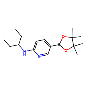 N-(Pentan-3-yl)-5-(4,4,5,5-tetramethyl- 1,3,2-dioxaborolan-2-yl)pyridin-2-amine,2490666-17-4