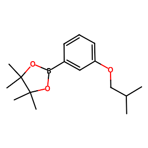 2-(3- Isobutoxyphenyl)-4,4,5,5-tetramethyl-1.3.2-dioxaborolane,1338916-31-6
