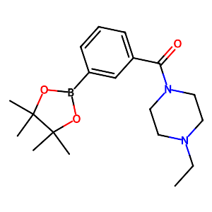 [3-(4-Ethylpiperazine-1-carbonyl)phenyl]boronic acid pinacol ester,1036990-36-9