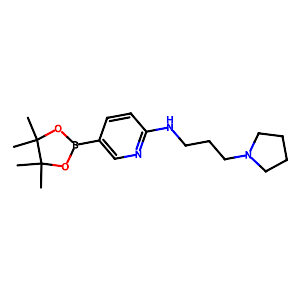 N-(2-(Pyrrolidin-1-yl)propyl)-5-(4,4,5,5-tetramethyl-1,3,2-dioxaborolan-2-yl)pyridin-2-amine,1353880-12-2