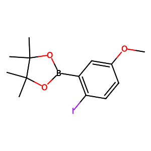 2-(5-(Methoxy)-2-iodophenyl)-4,4,5,5-tetramethyl-1,3,2-dioxaborolane,1256781-69-7