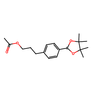 3-(4-(4,4,5,5-Tetramethyl-1,3,2-dioxaborolan-2-yl)phenyl)propyl acetate,1883793-85-8